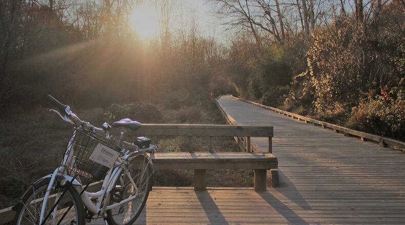 The Suwanee Pedestrian and Bicycle Loop Study will develop a concept plan for a continuous multi-use path around the city with connections to the Suwanee Creek Greenway, downtown Suwanee, and other regional trails. (Courtesy City of Suwanee)