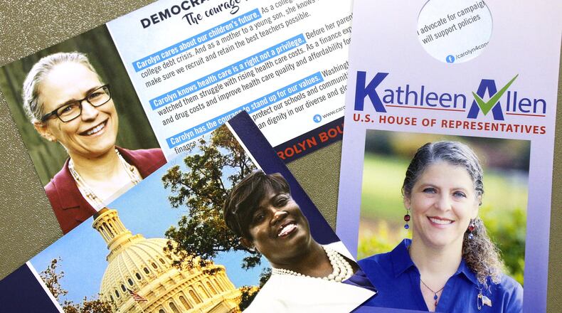 Three women, all Democrats, are running for Georgia’s 7th Congressional District seat. Curtis Compton/ccompton@ajc.com