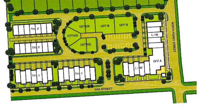 Lawrenceville approves mixed-use development at old high school site. Courtesy City of Lawrenceville