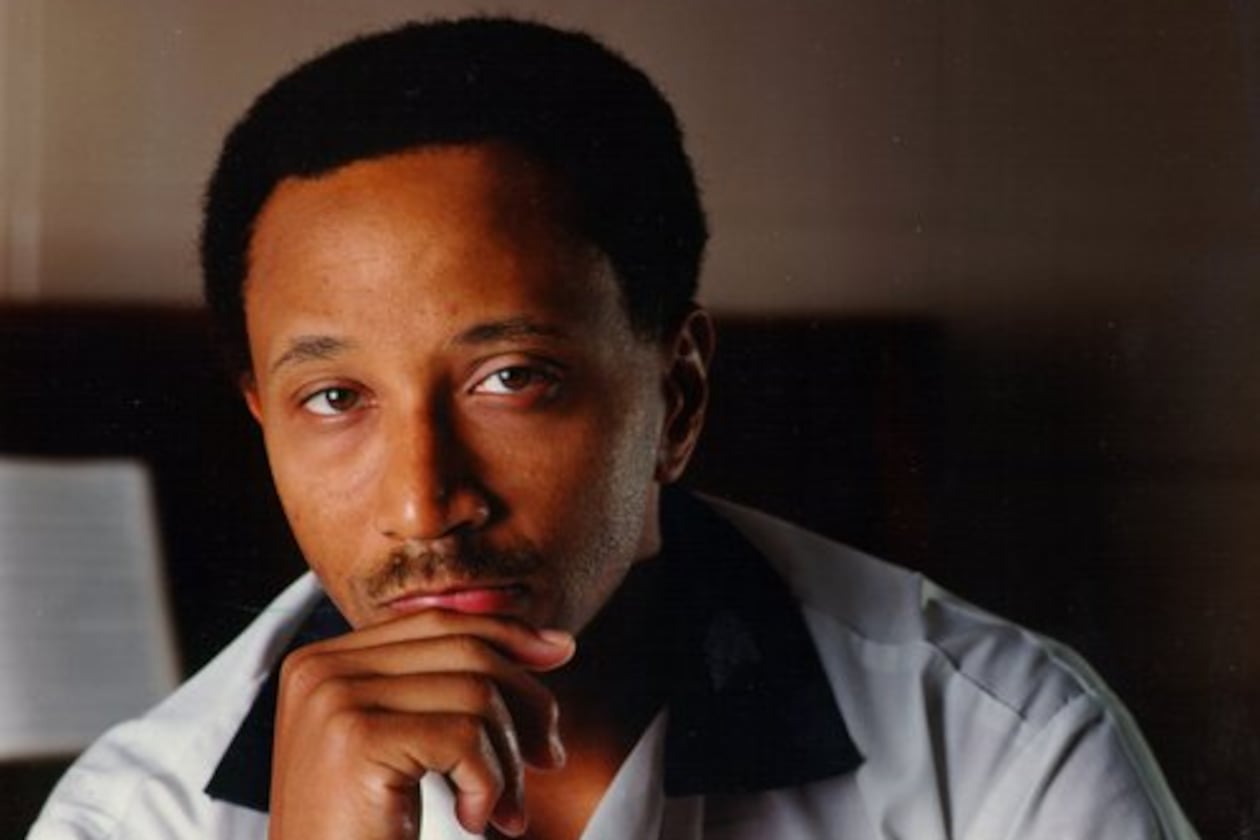 In a rare prison photograph, Wayne Williams poses in the visiting room, which doubles as a chapel at the Valdosta Correctional Instution June 17, 1991. Through the years, Williams has maintained his innocence.