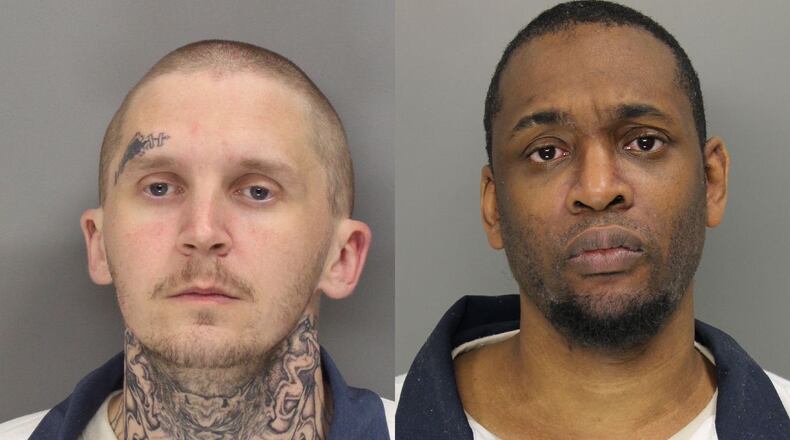 Casey Ryan Collins, left, and Justin Marquis Graves. Credit: Cobb County Sheriff's Office