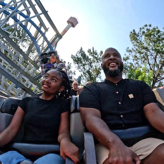Many theme parks sell a line-skipping add on, which helps guests avoid longer lines on rides like the Twisted Cyclone (pictured) at Six Flags. (Photo courtesy of Six Flags Over Georgia)
