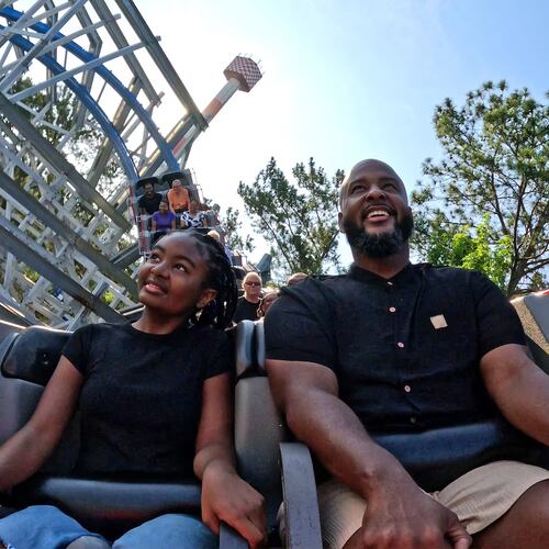Many theme parks sell a line-skipping add on, which helps guests avoid longer lines on rides like the Twisted Cyclone (pictured) at Six Flags. (Photo courtesy of Six Flags Over Georgia)