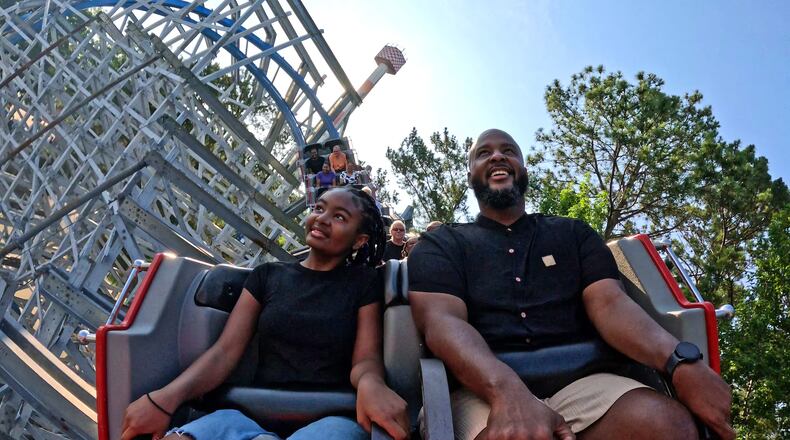 Many theme parks sell a line-skipping add on, which helps guests avoid longer lines on rides like the Twisted Cyclone (pictured) at Six Flags. (Photo courtesy of Six Flags Over Georgia)