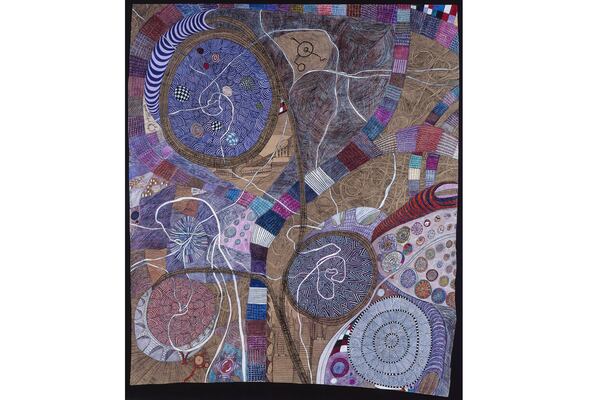The High Museum owns George Lowe's 1998 abstract drawing "TAT #15." (Courtesy of the High Museum)