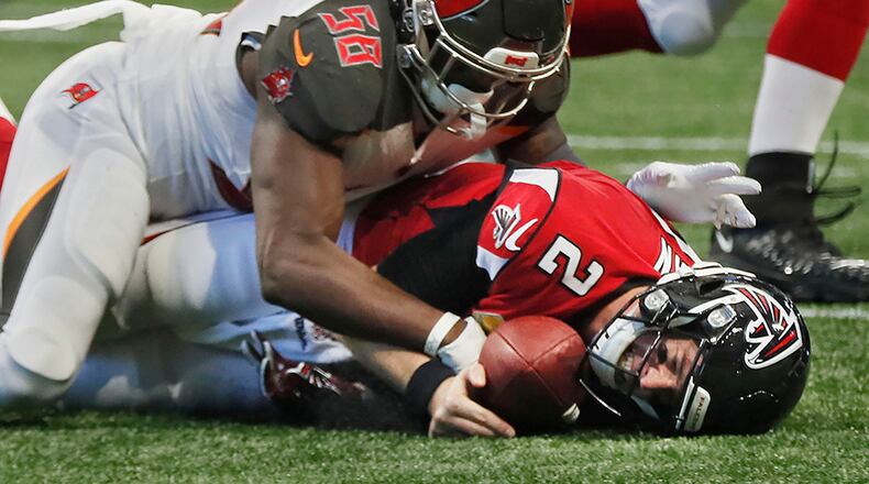 The Bucs signed linebacker Shaquil Barrett on the cheap in 2019.