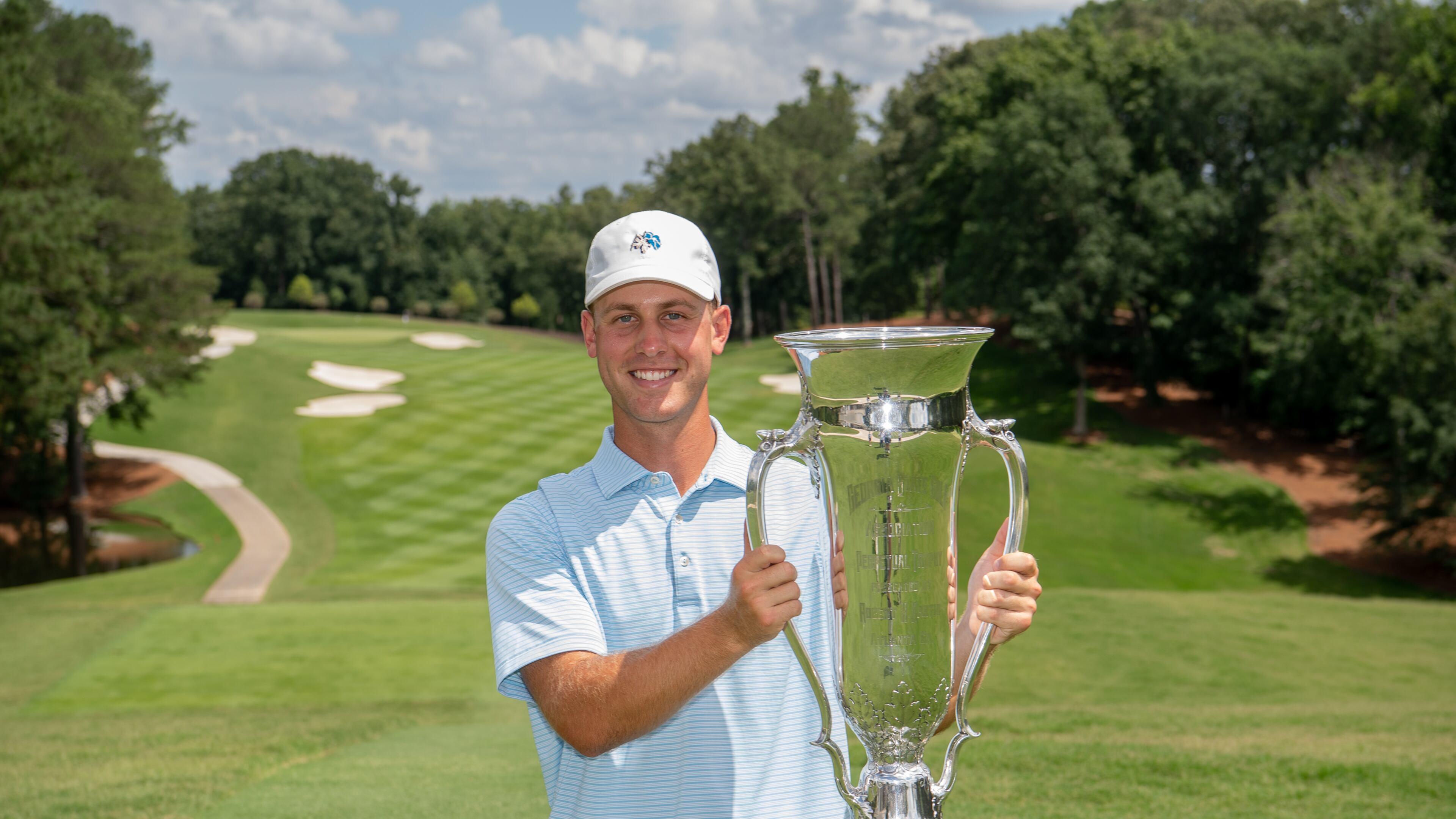Bo Blanchard of Columbus won the 104th Georgia Amateur Championship at Atlanta Country Club, June 15, 2025. (Photo - Kate Awtrey-King)