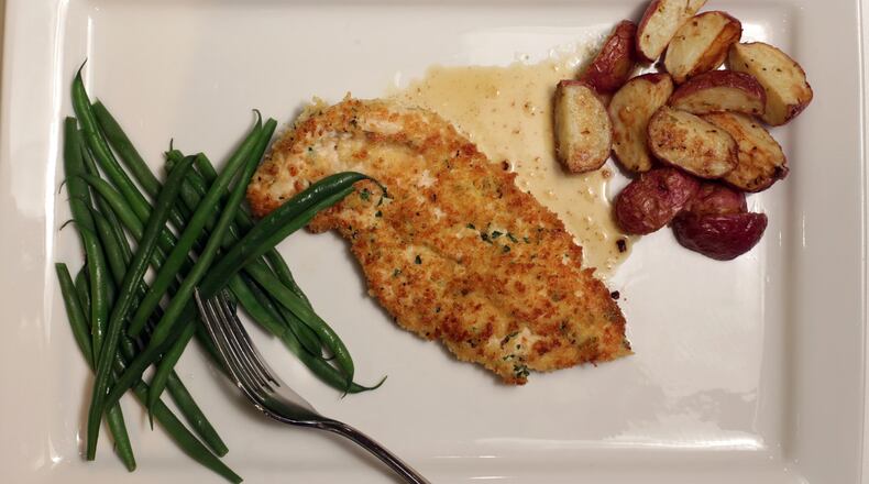 Panko-crusted Chicken Cutlets with Tangy Mustard Sauce. (Kimberly Pi. Mitchell/Detroit Free Press/TNS)