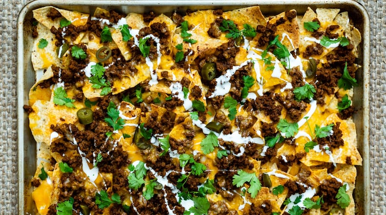Easy Spicy Beef Nachos. CONTRIBUTED BY HENRI HOLLIS