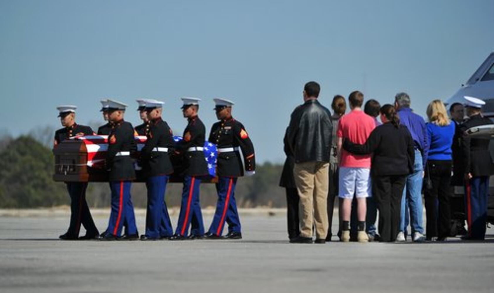 Fallen Georgia Marine returns