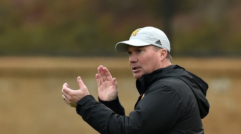 Kennesaw State head coach Brian Bohannon. BRANT SANDERLIN / BSANDERLIN@AJC.COM
