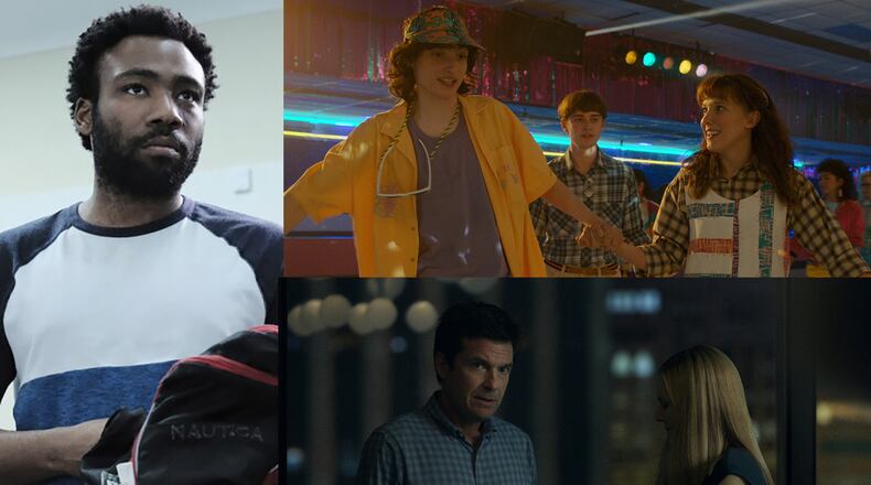 The 2022 Emmy nominations with Georgia ties include Donald Glover and the shows "Ozark" and "Stranger Things." PUBLICITY PHOTOS