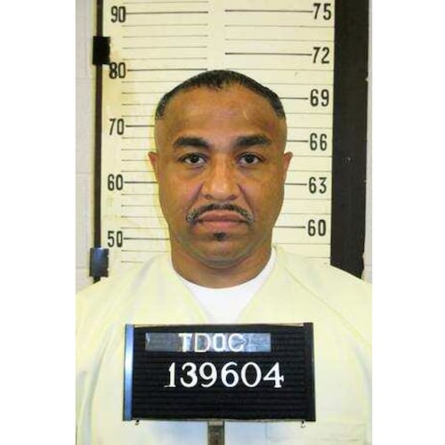FILE - This undated photo released by the Tennessee Department of Correction shows Tony Carruthers. (Tennessee Department of Correction via AP, File)