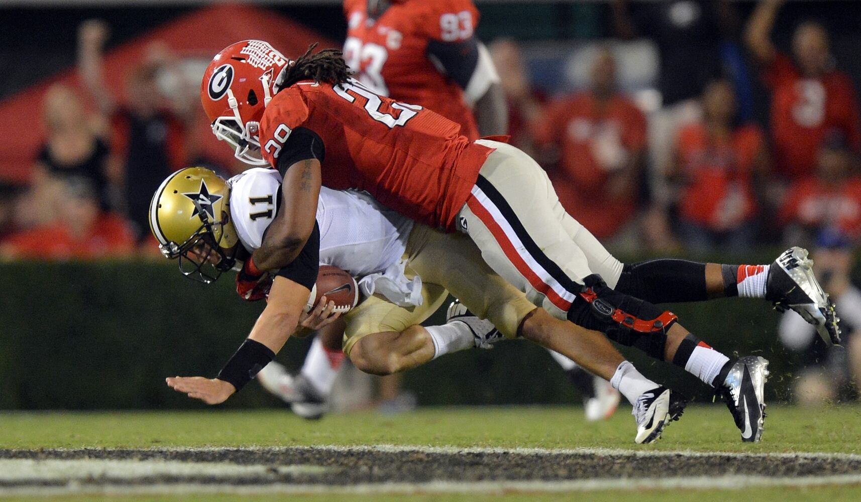 Game 4: Georgia 48, Vanderbilt 3