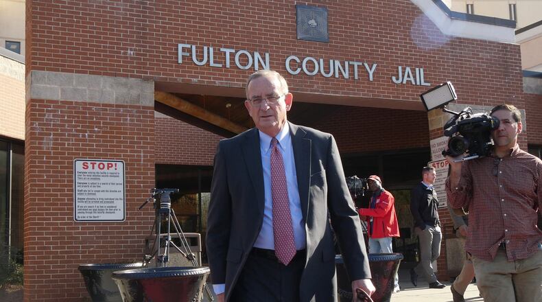 Fulton County is rescheduling visitations at the jail. HYOSUB SHIN / HSHIN@AJC.COM AJC File Photo
