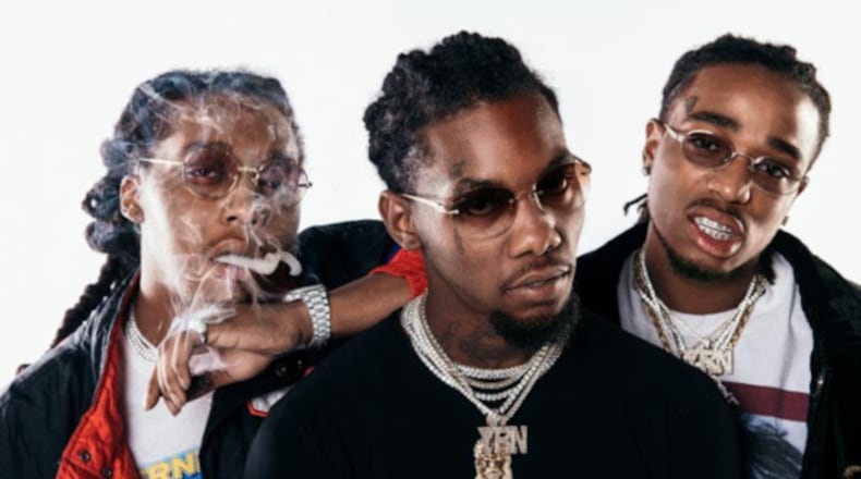 Migos will perform during an upcoming Hawks game.
