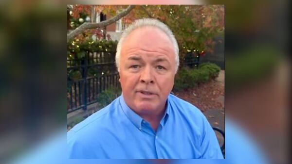 Jim Tully is a Republican who hopes to fill the seat in Congress being vacated by U.S. Rep. Marjorie Taylor Green, R-Rome. (Screenshot)