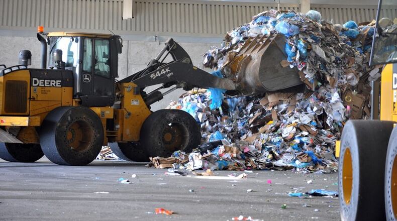 A contest to see which city can collect the most recyclables is under way in Cherokee County. AJC FILE