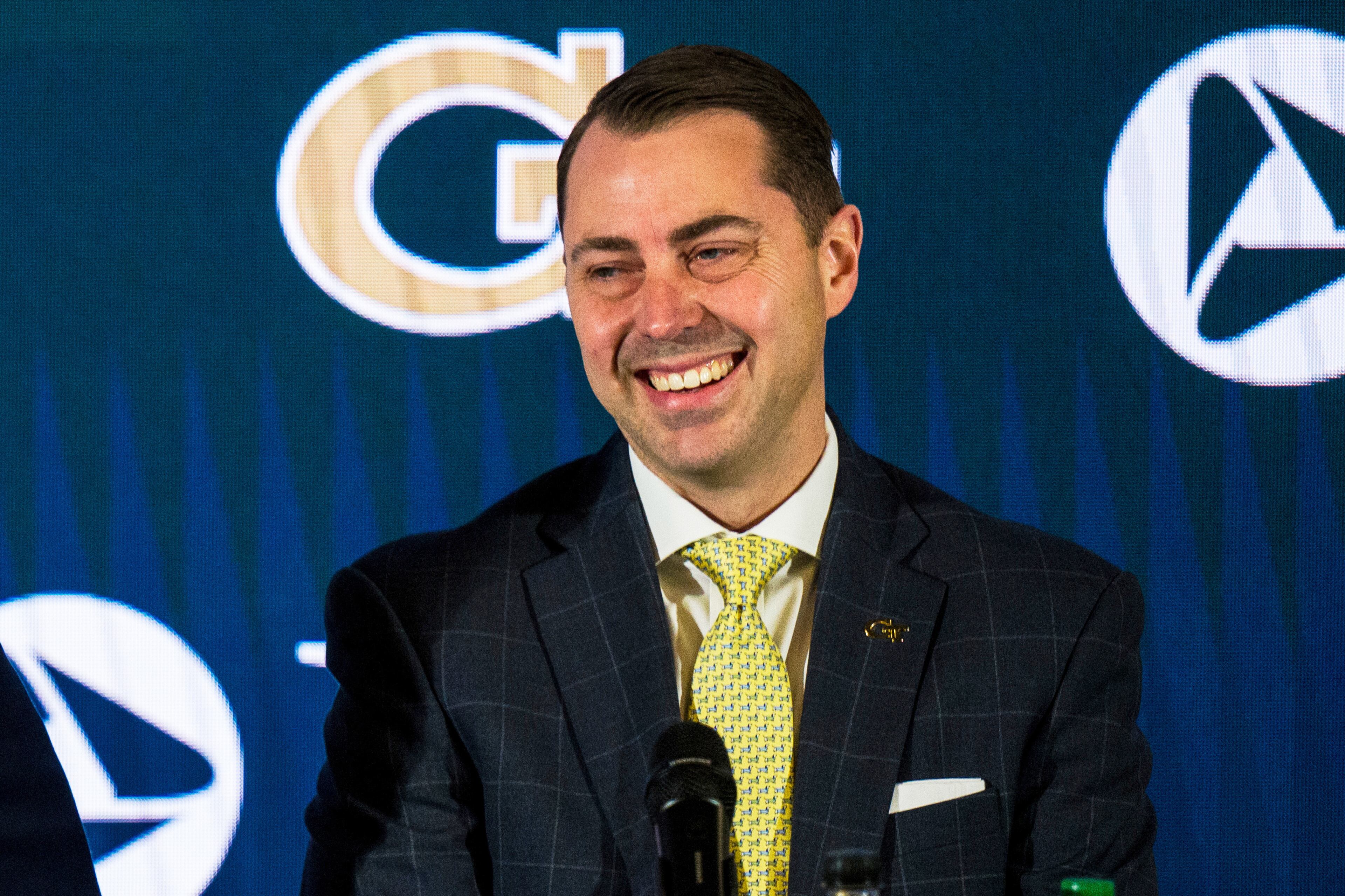 J Batt, seen here in 2022, was six months short of this third anniversary as Georgia Tech's athletic director when he left for Michigan State. (Danny Karnik/AP 2022)