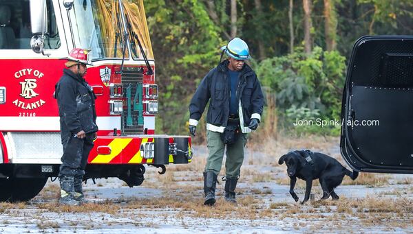 DeKalb County fire's detection dog was called in to investigate after a body was found.