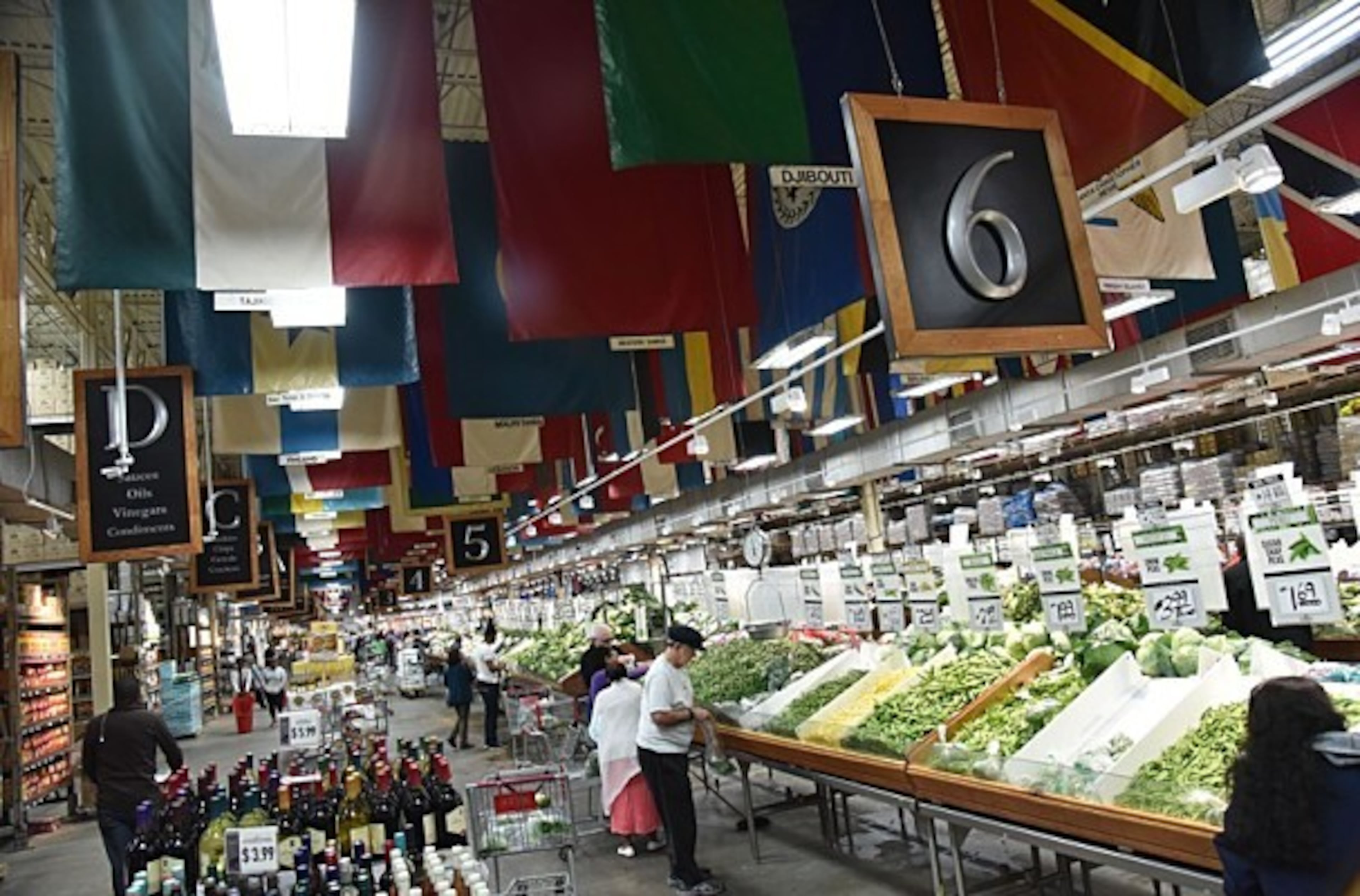 Your Dekalb Farmers Market is Decatur's massive source for produce, cheese, deli and more. To avoid pesticides on fruits and vegetables, it's best to choose an organic grocery store or your local farmers’ market for the safest option. (File/AJC)