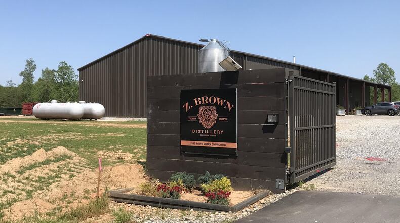 The Z. Brown Distillery in Dahlonega sits in the foothills of the Appalachian Mountains and was formed in 2017 after country music star Zac Brown formed a strategic alliance with Stillhouse Creek Distillery. CONTRIBUTED BY PHIL W. HUDSON