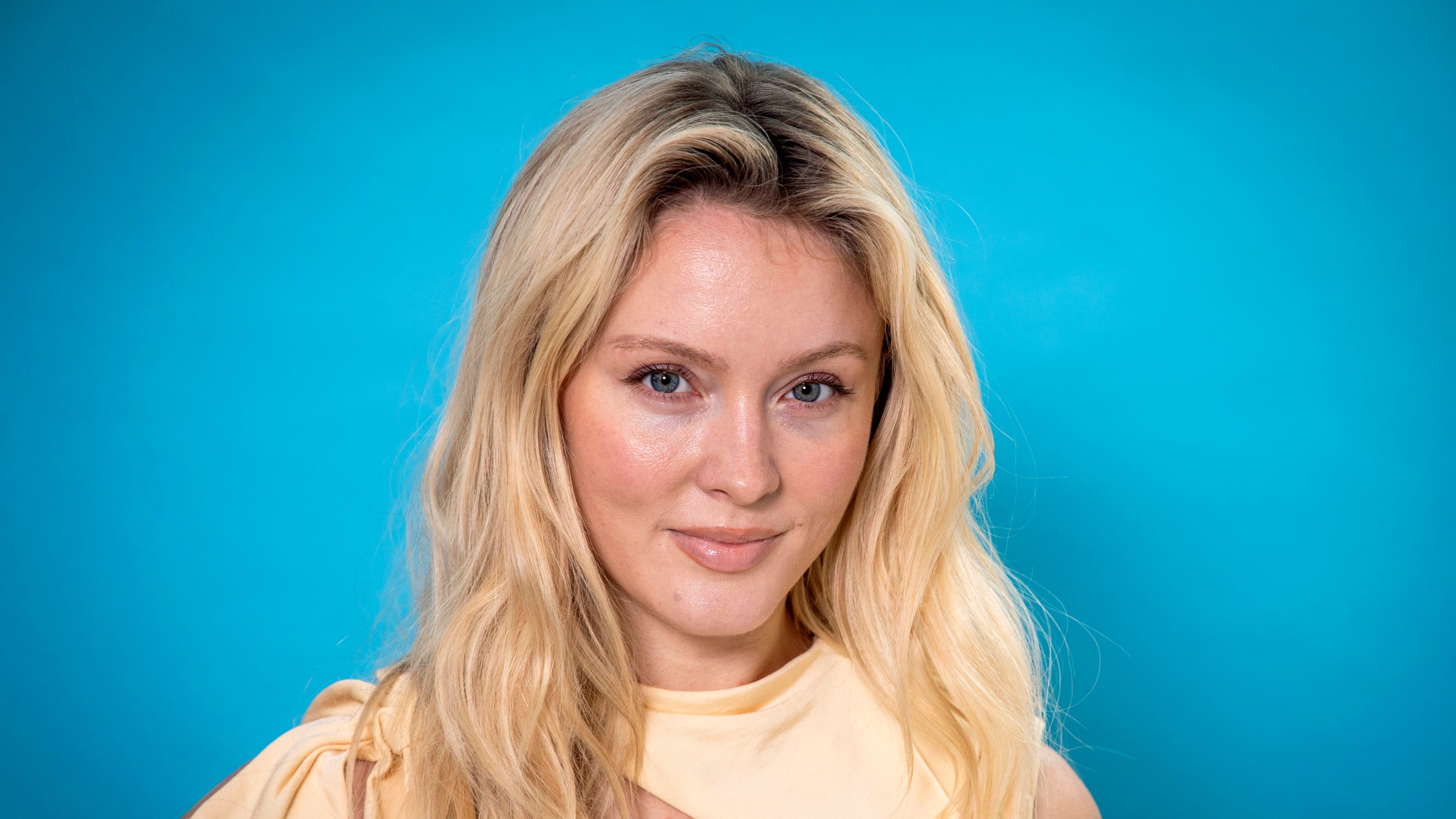Zara Larsson poses for a portrait on Thursday, Sept. 4, 2025, in New York. (Photo by Andy Kropa/Invision/AP)