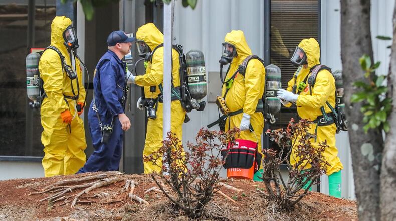Firefighters responded to the AFCO Food and Beverage plant at 990 Industrial Park Drive before sunrise and shut down the roads in the immediate area.