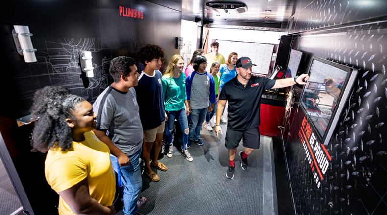 “Be Pro Be Proud Georgia,” a traveling workshop of the Cherokee Office of Economic Development, will visit six Cherokee County high schools this fall to encourage students to consider careers in skilled professions.