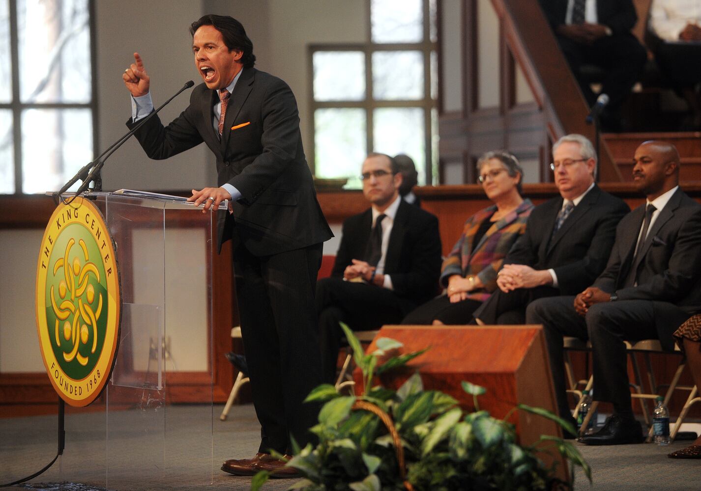 Services held at Ebenezer Baptist Church