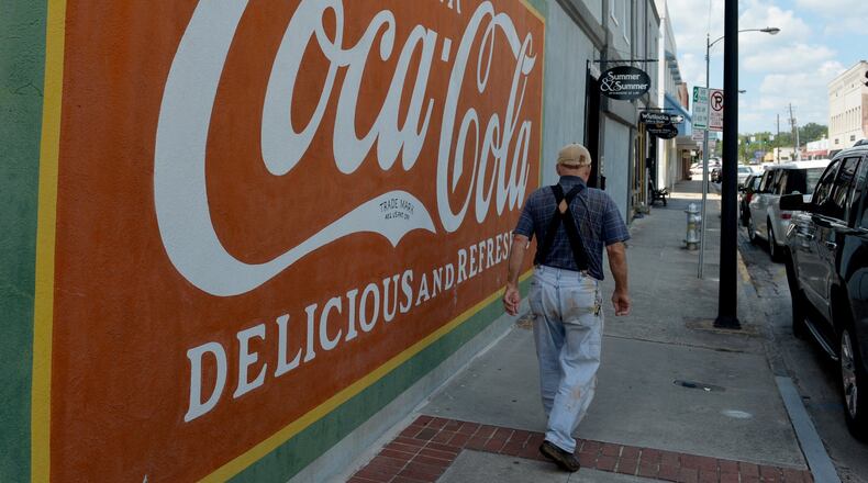Downtown Gainesville.
BRANT SANDERLIN/BSANDERLIN@AJC.COM