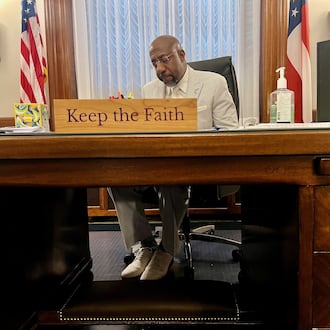 Now that U.S. Sen. Raphael Warnock, D-Ga., is not campaigning for office, he's focusing on work, such as trying to bring down the cost of insulin. “Here’s the thing," he said. "I actually want to get things done.”