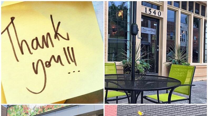 A photo collage posted by chef Darius Williams to announce the closing of his three restaurants. VIA INSTAGRAM