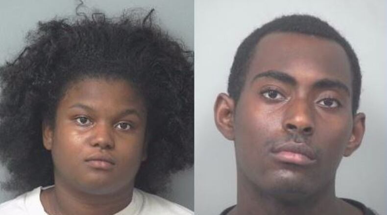 Donya Butler (left), Trenton Collins