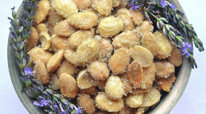 Lavender Almonds STYLING BY WENDELL BROCK. PHOTO CONTRIBUTED BY CHRIS HUNT