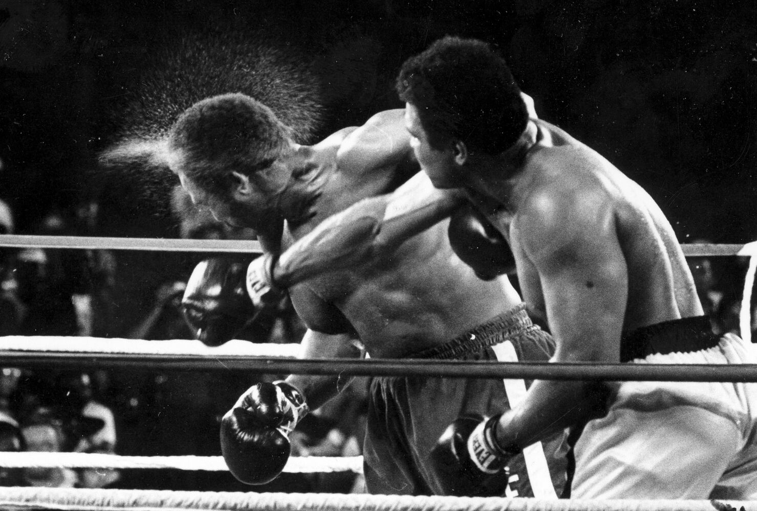 1974: World heavyweight championship between Muhammad Ali and George Foreman