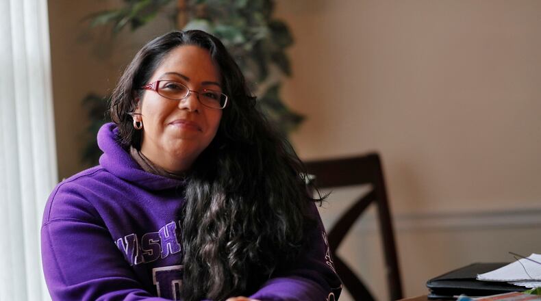 Dollmarie Garcia formally complained about a fellow bus hostler’s aggressive behavior in 2016, and she says she also told her supervisors that he was sexually harassing her and other women. “They just don’t care, and with the females here at MARTA, we’re just not treated as we should,” Garcia told the AJC. BOB ANDRES / BANDRES@AJC.COM