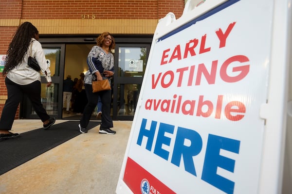 This is the last week of early voting before the May 19 primary. (Jason Getz/AJC)