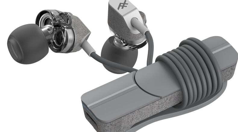 The iFrogz Impulse Duo wireless earbuds are sweat-resistant (IPX-2 rated), have duel 6 mm drivers in each ear and up to 10 hours of use before a charge is needed. (Handout/TNS)