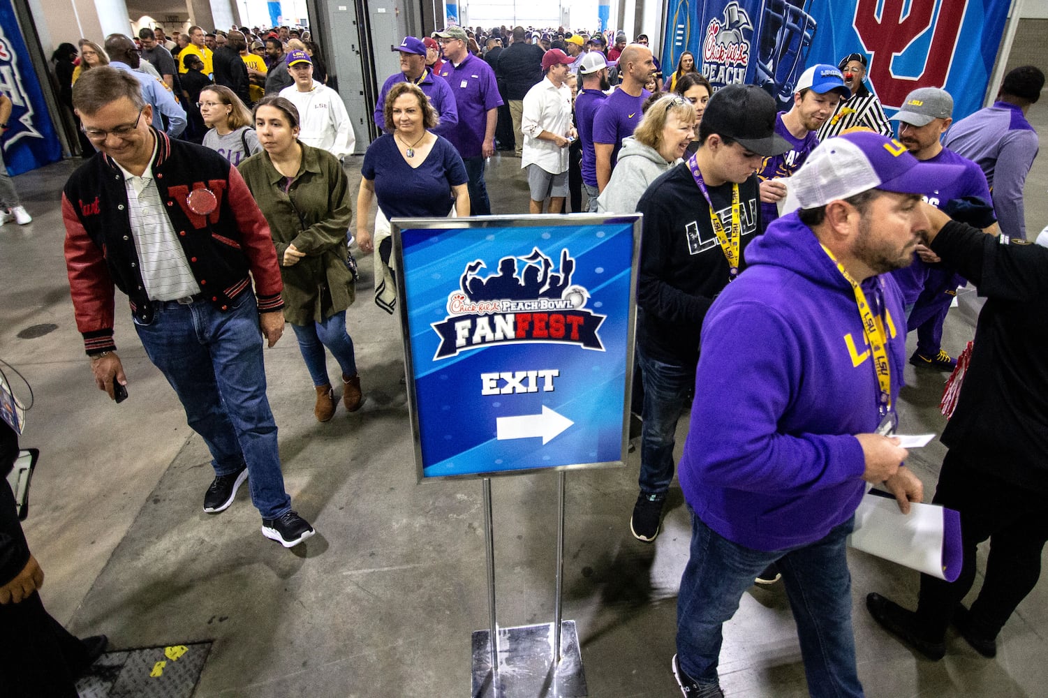 PHOTOS: 2019 Chick-fil-A Peach Bowl parade and fan fest