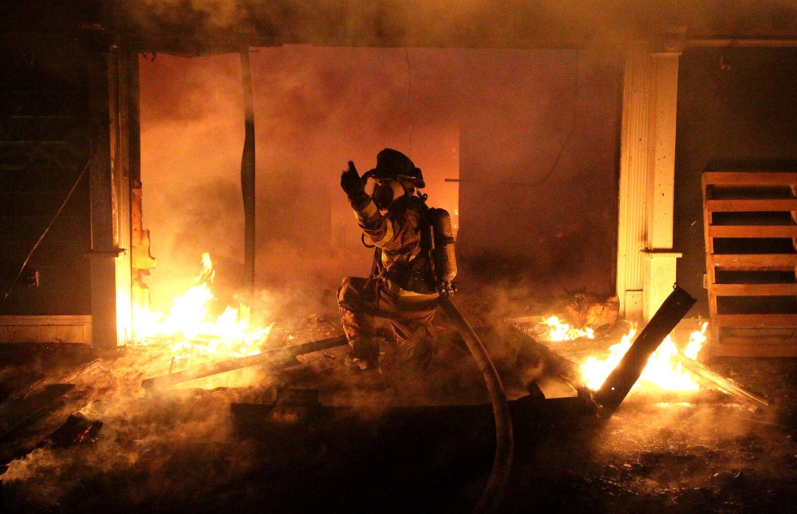 Into the fire