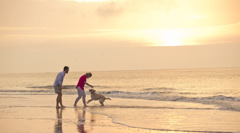 The beaches on Saint Simons Island are that rare breed that allow you to have your dog off-leash at certain times.
Courtesy of Explore Georgia