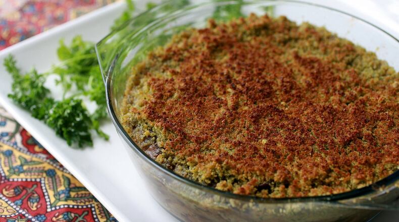 Casserole of Lamb and Eggplant with Garlic. (Hillary Levin/St. Louis Post-Dispatch/TNS)