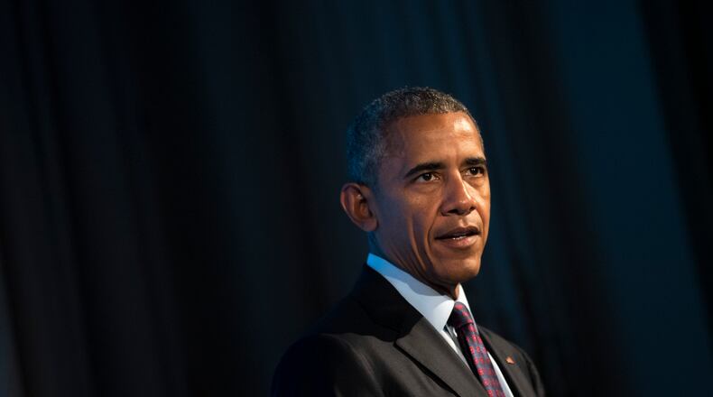 NEW YORK, NEW YORK - SEPTEMBER 21: U.S. President Barack Obama speaks at the U.S.-Africa Business Forum at the Plaza Hotel, September 21, 2016 in New York City. The forum is focused on trade and investment opportunities on the African continent for African heads of government and American business leaders. (Photo by Drew Angerer/Getty Images)