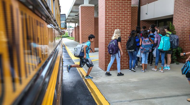 Gwinnett County Public Schools' staff presented the budget proposal for the upcoming year to the school board this week. The proposal totals $2.8 billion and would take effect July 1, if approved. (John Spink / John.Spink@ajc.com / File)