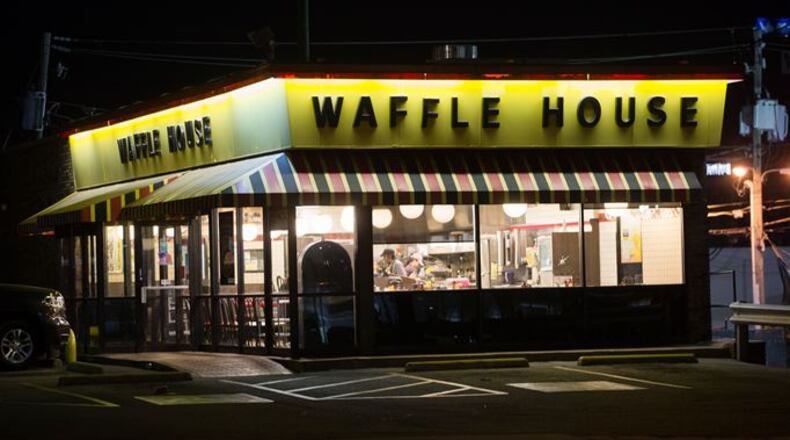 A cook was injured early Tuesday in a shooting at an East Point Waffle House, according to Channel 2 Action News. BRANDEN CAMP / SPECIAL