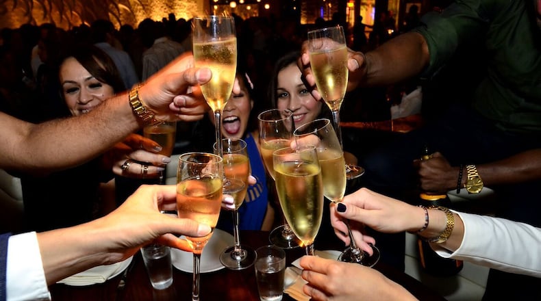 Toast the new year at STK