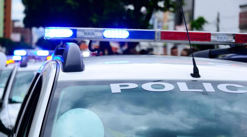 File image of police cars.