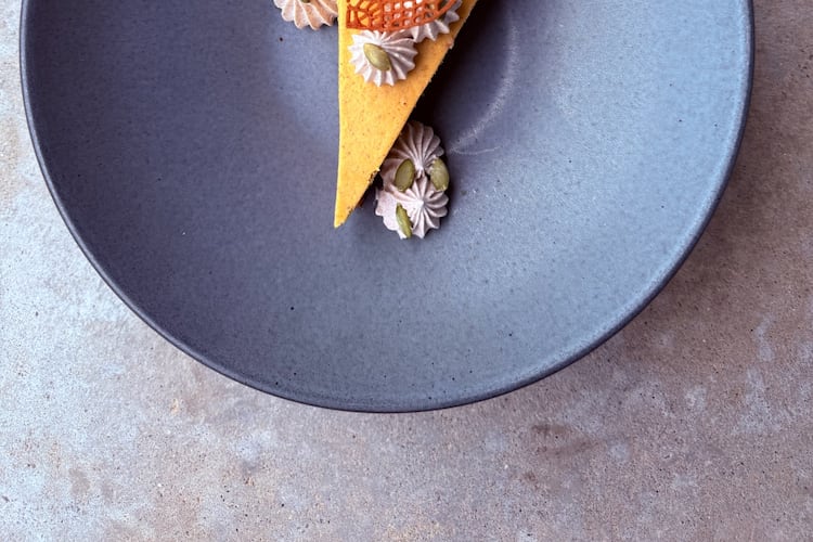Miller Union’s Pumpkin Cheesecake with Biscoff Cookie Crust. (Courtesy of Miller Union)