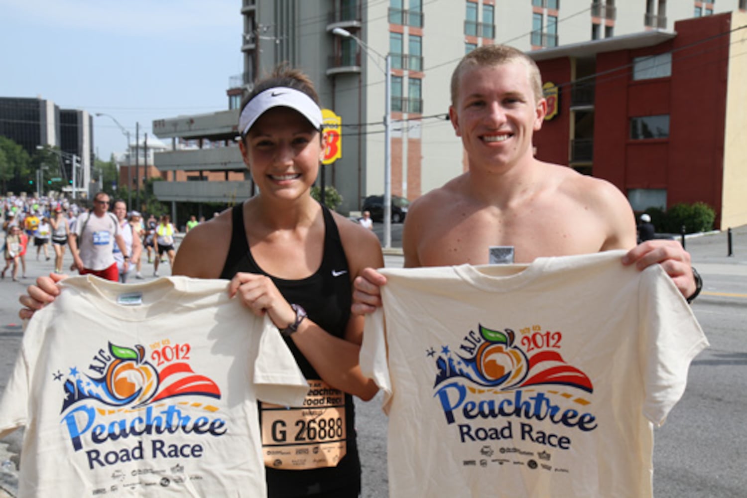 Peachtree Road Race 2012